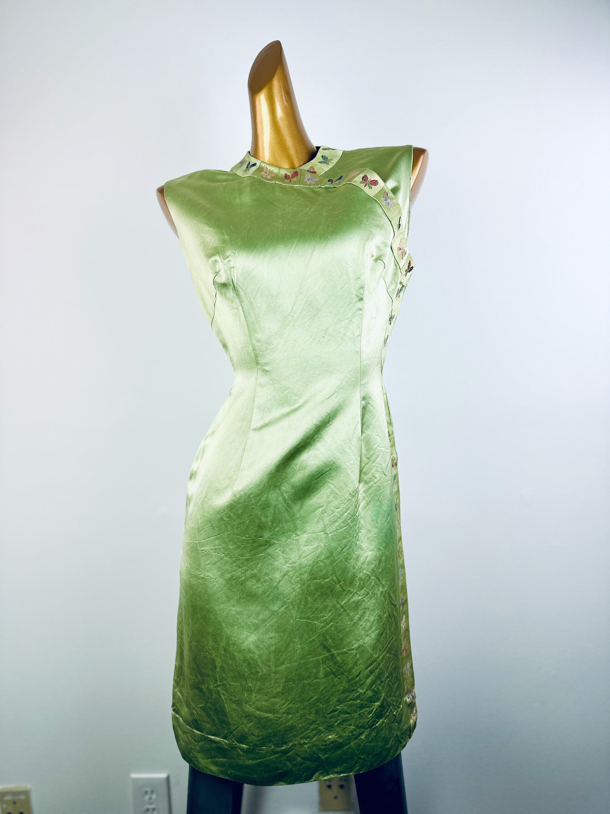 Vintage 60s retro party dress formal mini dress Vintage 60s retro party dress formal mini dress