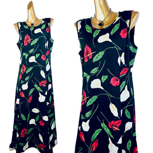 Vintage 90s grunge dress floral print prairie sundress