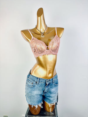 Vintage La Perla coquette fairy grunge lace bra