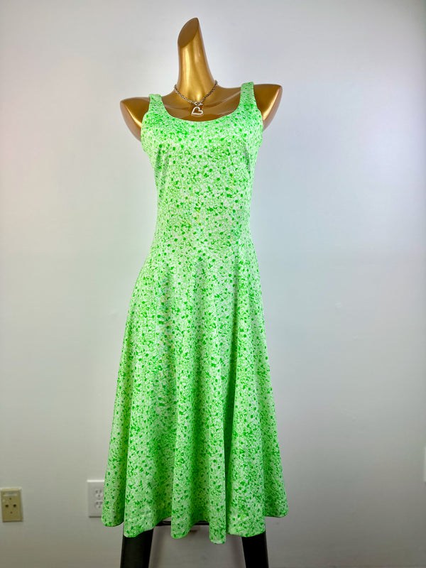 Vintage 70s mod retro sundress party dress