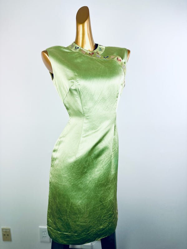 Vintage 60s retro party dress formal mini dress