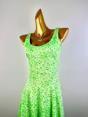 Vintage 70s mod retro sundress party dress