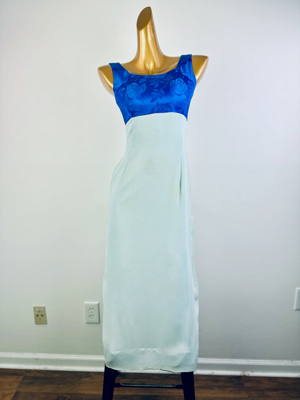 Vintage 60s retro party dress formal gown