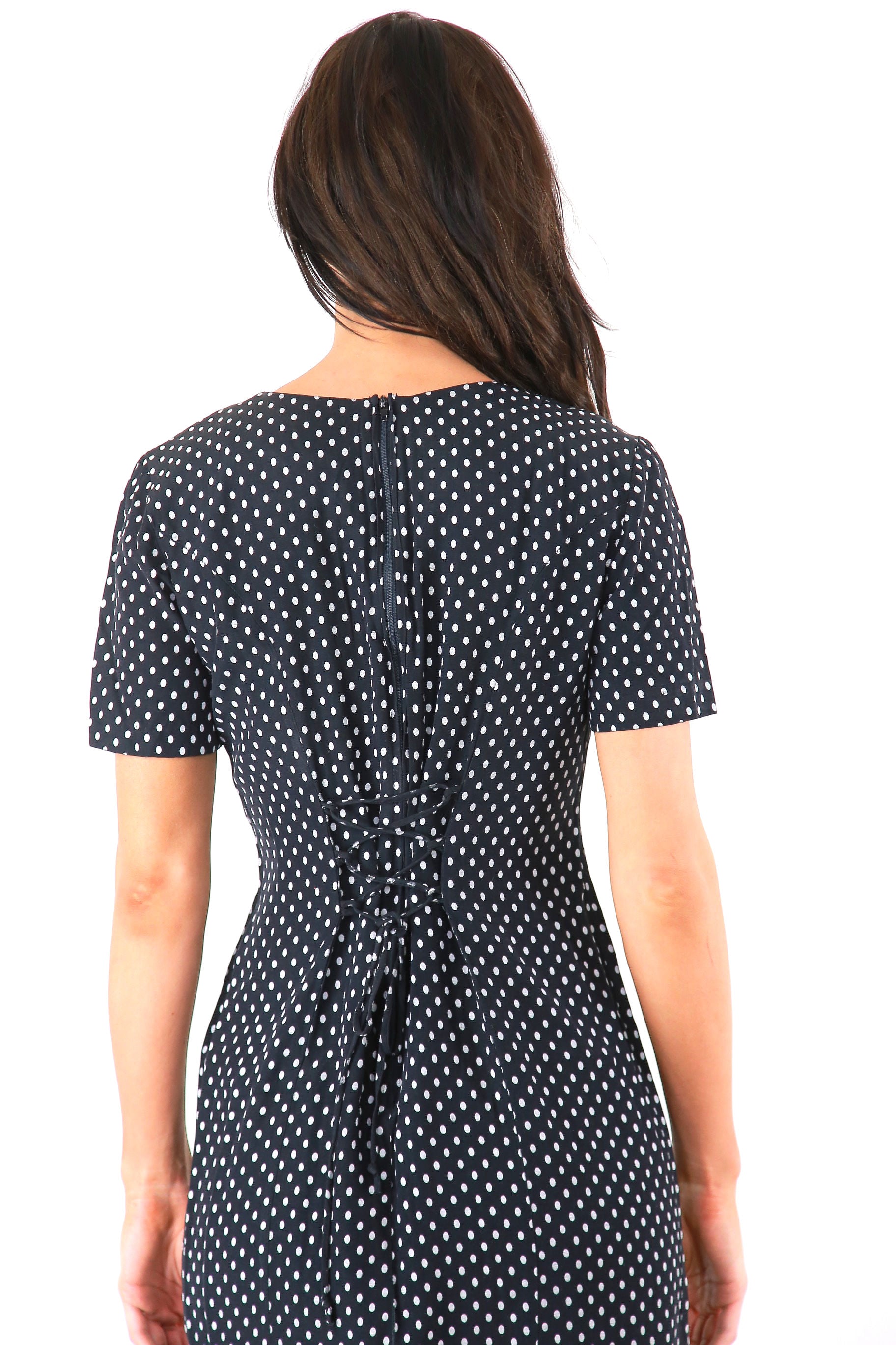 90s polka dot dress 90s Polka Dot Fashion: Timeless Elegance