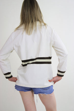 Vintage Boho Mod striped color block jacket - shabbybabe
 - 2