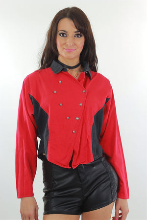Vintage 80s Wrangler Silverlake cropped jacket top - shabbybabe
 - 2