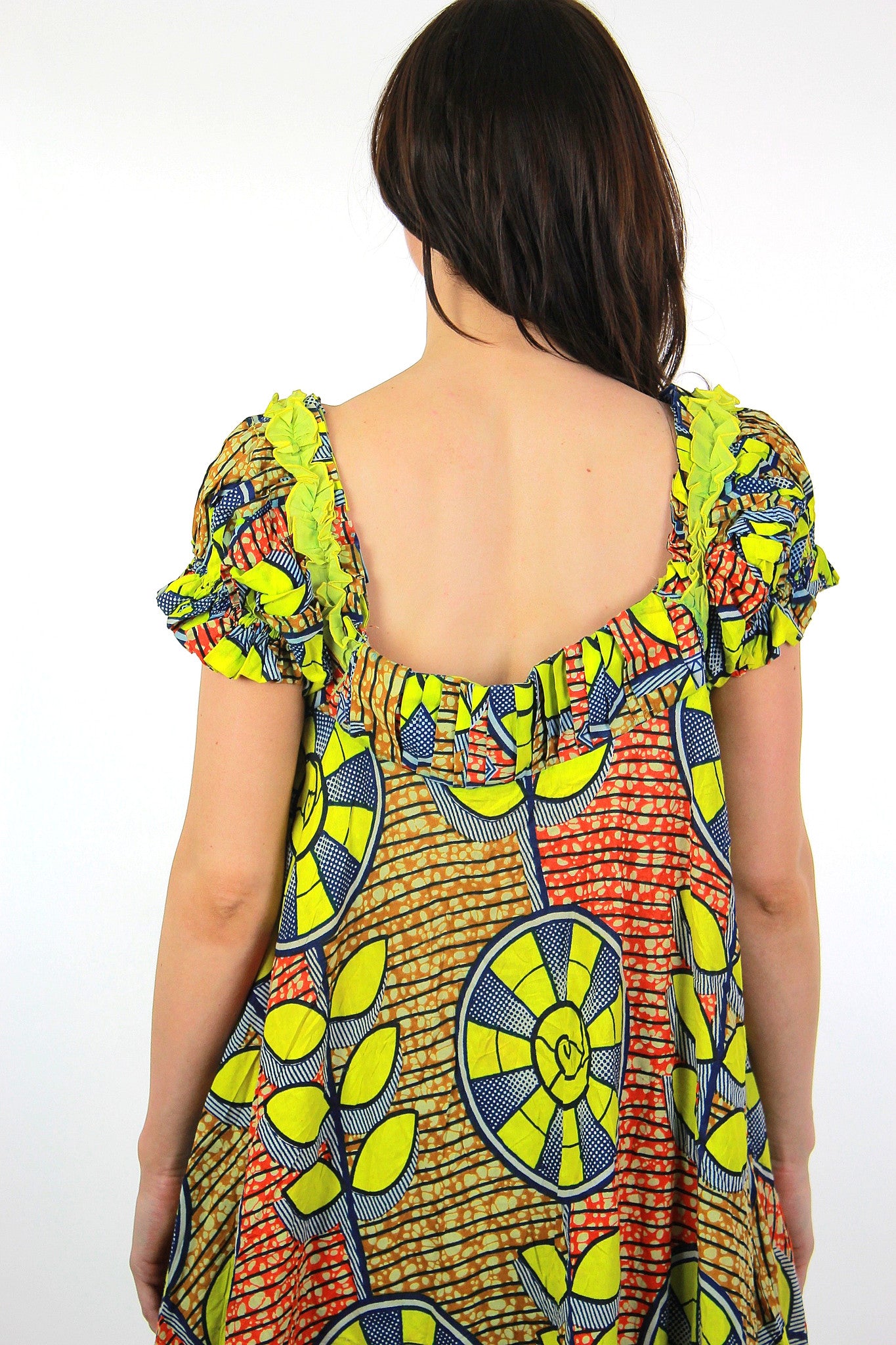 tent dress 1960s Vintage floral tent dress hippie boho festival psychedelic maxi