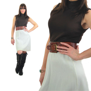 Vintage 60s Color block Mod mini  dress - shabbybabe
 - 5