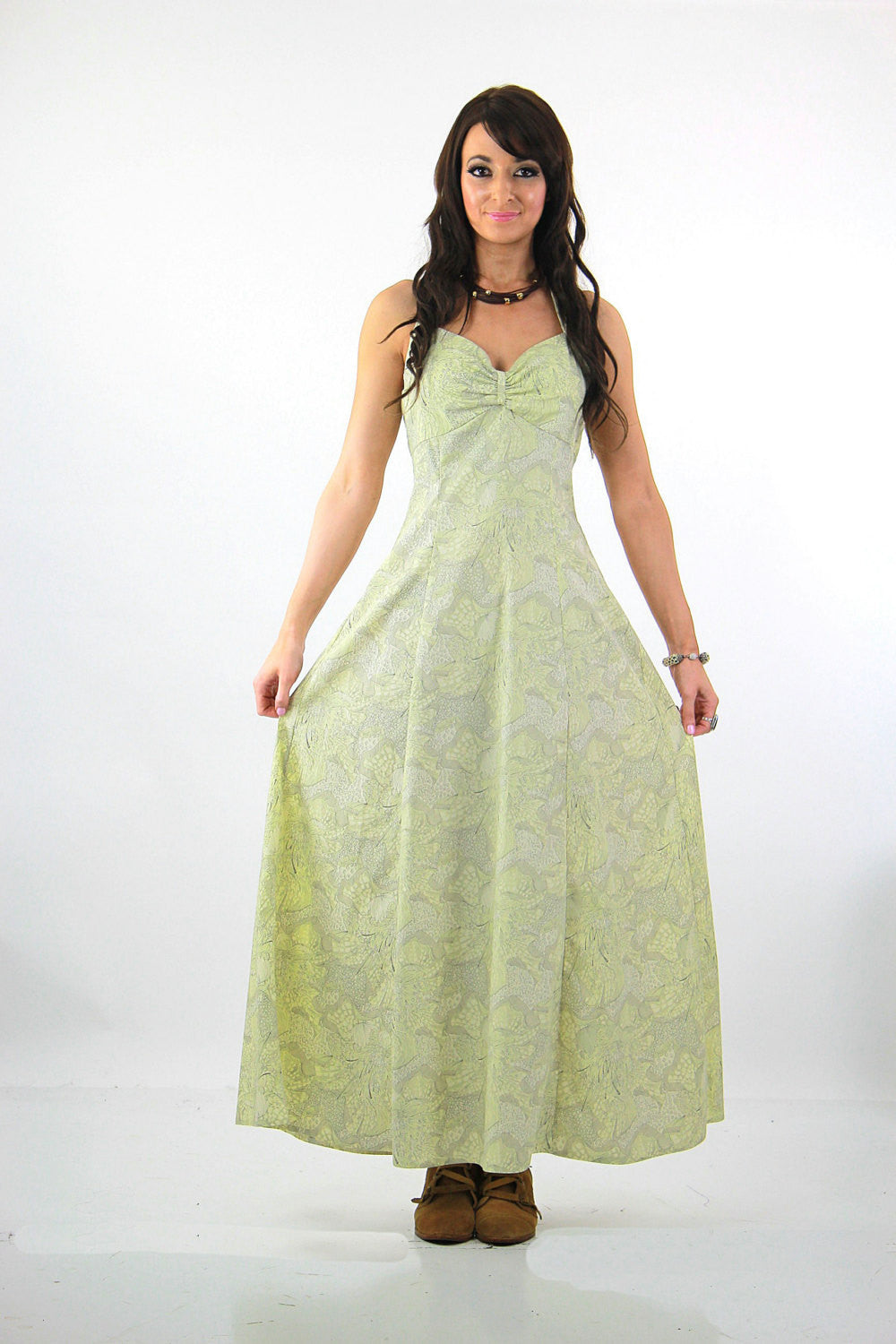 liberty of london maxi dress Liberty Jude's Floral Silk Gala Maxi Dress