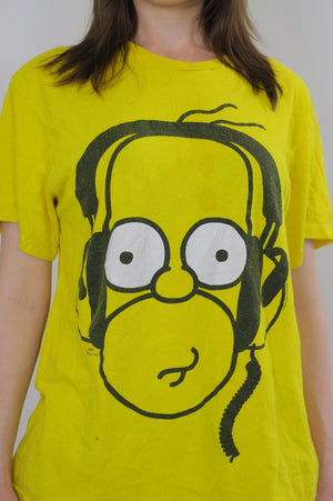 Vintage Homer Simpson Tshirt  Homer Simpson Tee shirt Homer Simpson Costume Homer Simpson T Homer Simpson Beach shirt  XL Cartoon Beachcover - shabbybabe
 - 4