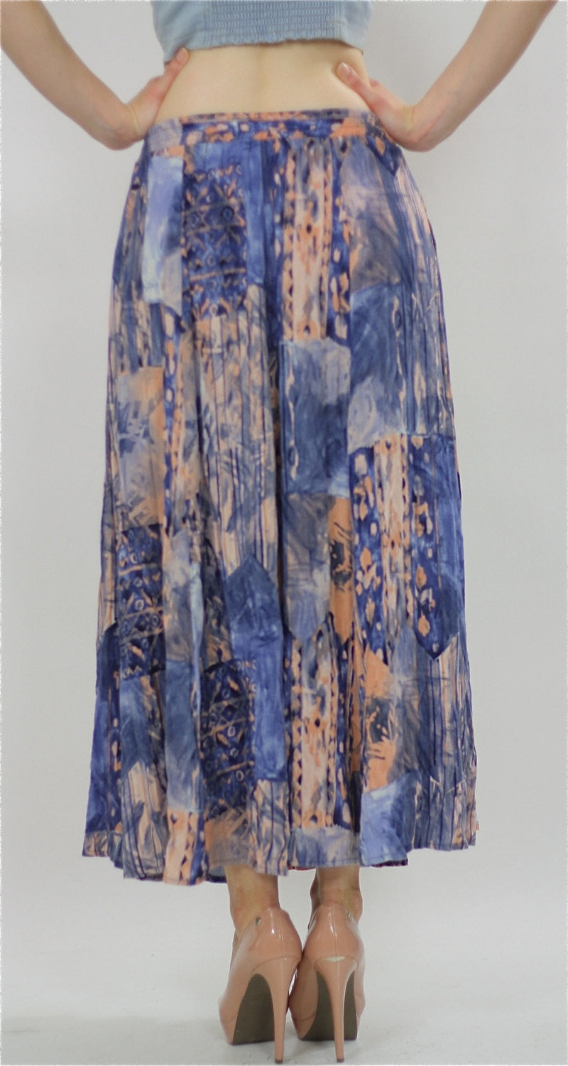 Bohemian discount skirts 80s