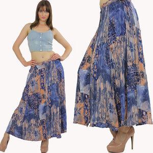 Vintage 80s Gypsy Hippie Boho maxi skirt - shabbybabe
 - 2