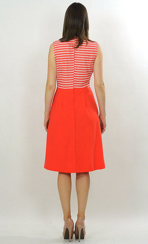 Vintage 60s Boho Hippie Mod striped mini dress - shabbybabe
 - 2