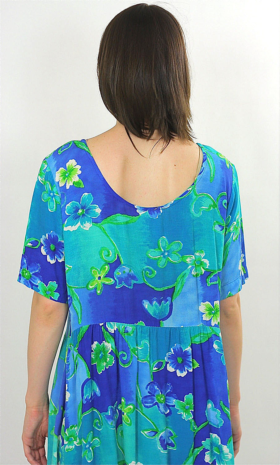 Vintage 90s Grunge Boho Hippie Neon Floral mini dress - shabbybabe Vintage 90s Grunge Boho Hippie Neon Floral mini dress - shabbybabe