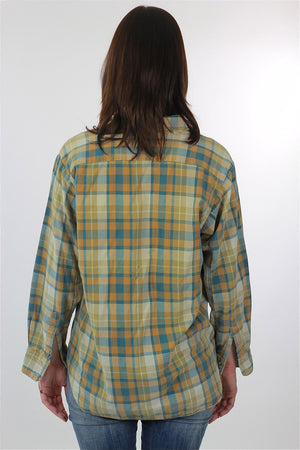 Vintage Heavyweight flannel shirt - shabbybabe
 - 6