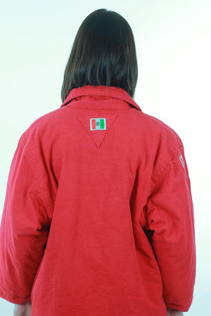 Vintage 80s Boho Flag Sailor Nautical jacket coat Parka Jacket - shabbybabe
 - 5