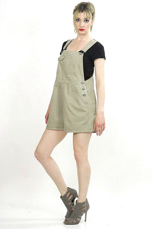 90s Grunge coverall playsuit overall romper - shabbybabe
 - 1