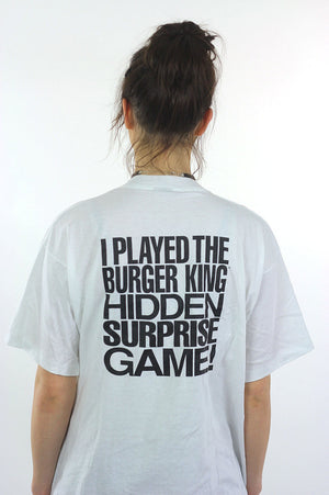 Mickey Mouse shirt Burger King shirt Hidden surprise shirt Disney World Anniversary shirt Mickey Magic hat shirt XL Extra Large - shabbybabe
 - 5