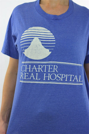 Medical shirt Blue Charter Real Hospital Tshirt L - shabbybabe
 - 4