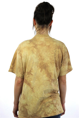 Horse shirt Graphic tshirt oversize slouchy animal tee Horses print short sleeve beige retro hipster Grunge Medium - shabbybabe
 - 3