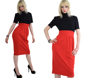 Vintage 80s Mod color block party cocktail dress - shabbybabe
 - 3